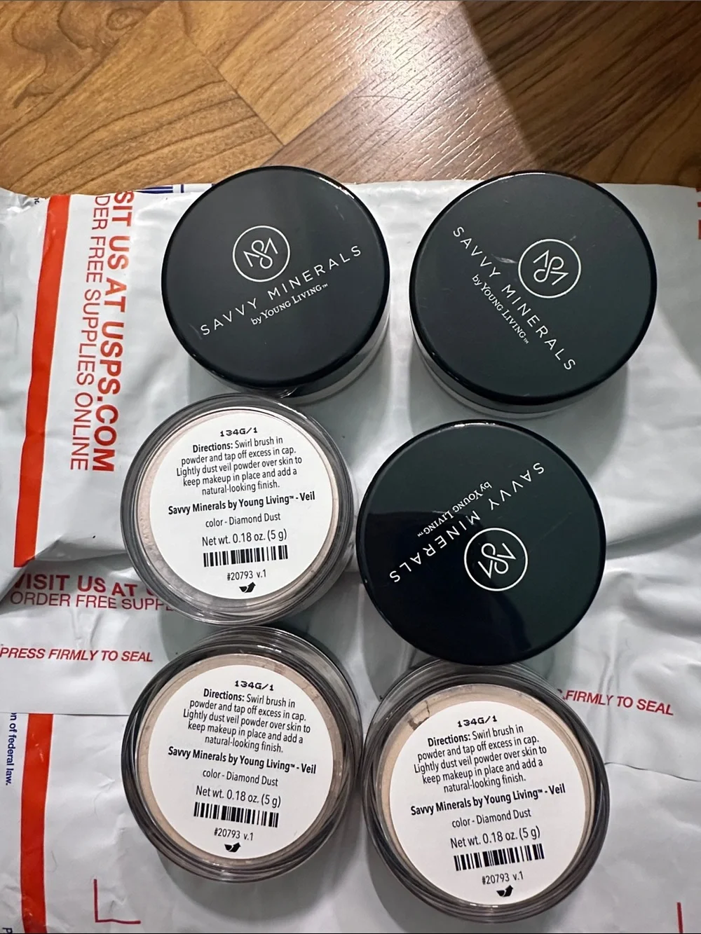 Savvy Minerals by Young Living Diamond Dust Veil (Set of 6)